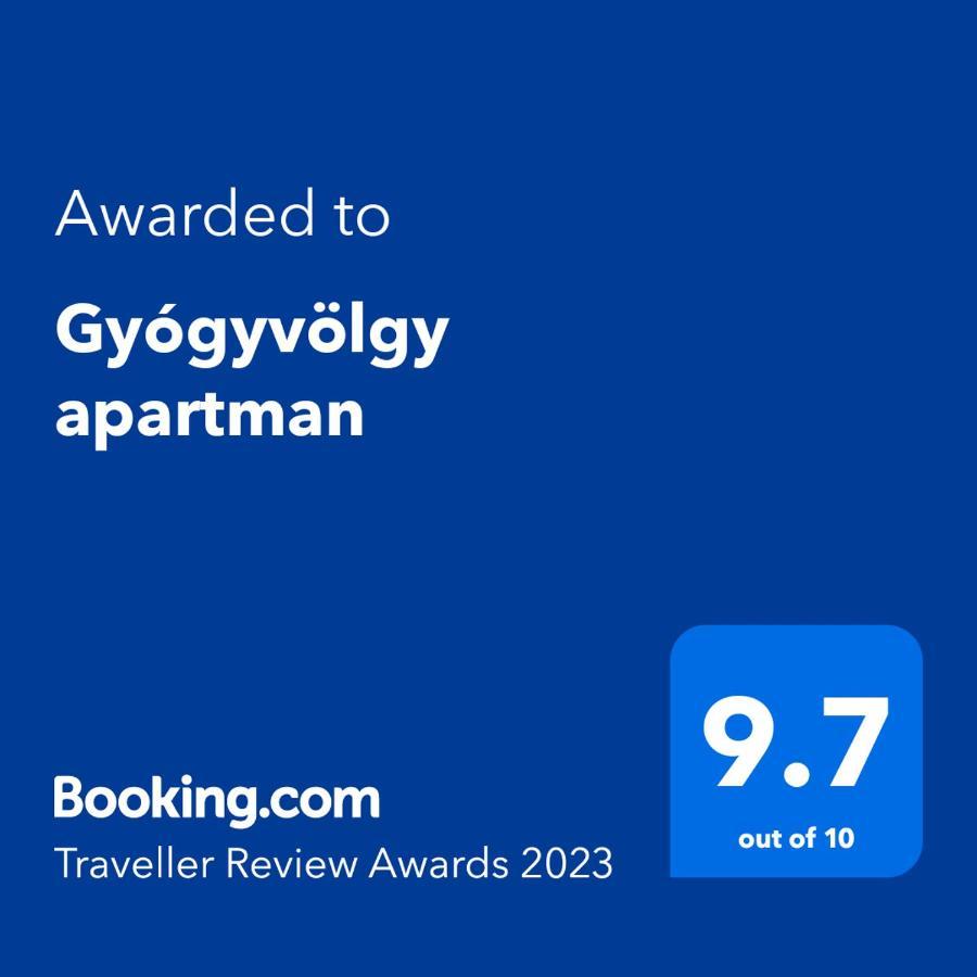 Gyogyvoelgy Apartman Egerszalók Exterior foto